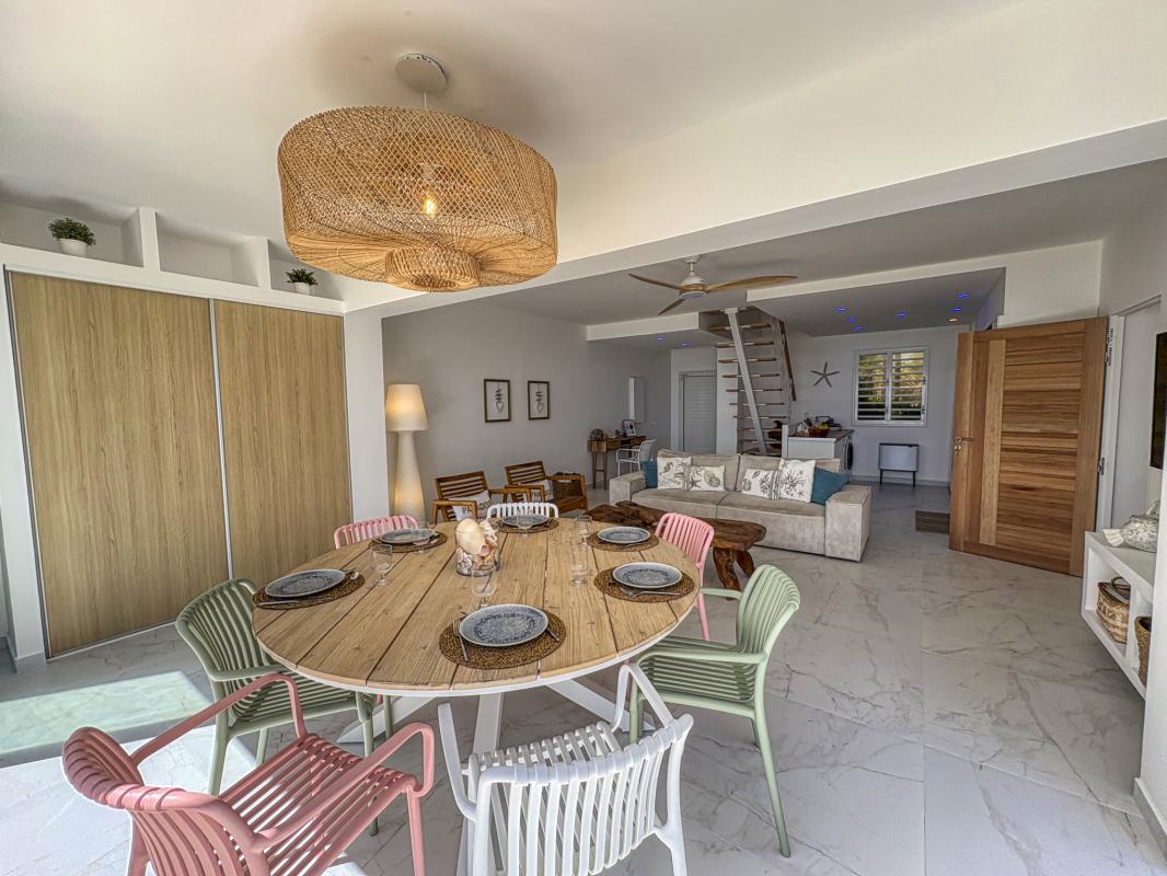12.Location villa pied dans l'eau Saint François Guadeloupe_Terrasse